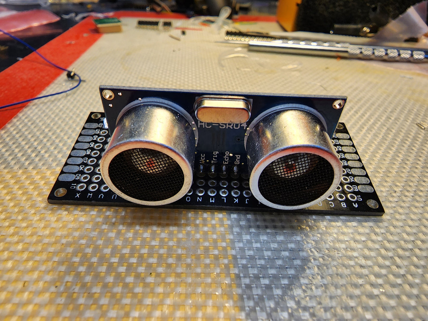 Flipper Zero Ultrasonic Distance Meter Custom Board