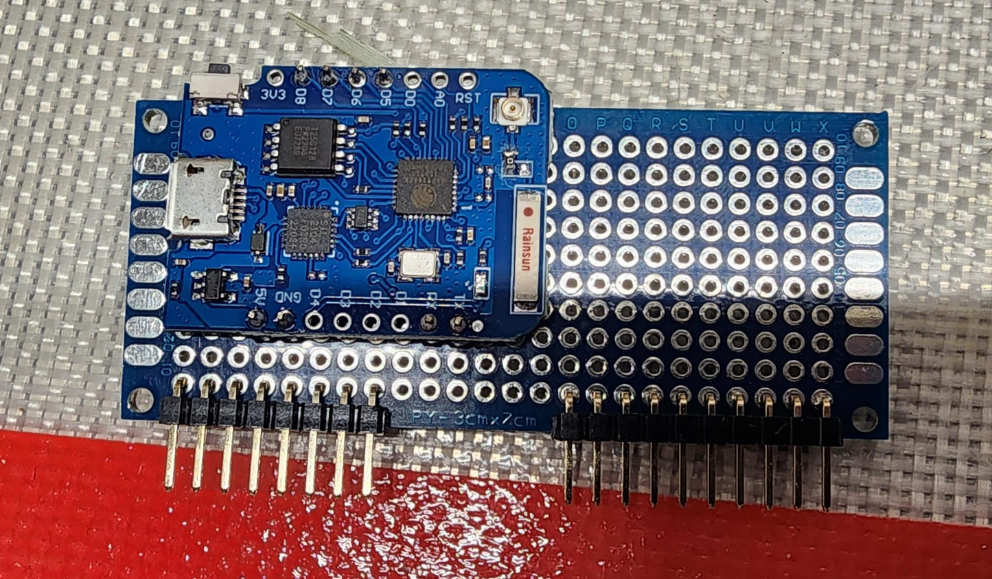 8266 Wemos D1 mini Custom Board with antenna compatible with Flipper Zero - Nastea's Classic Circuitry